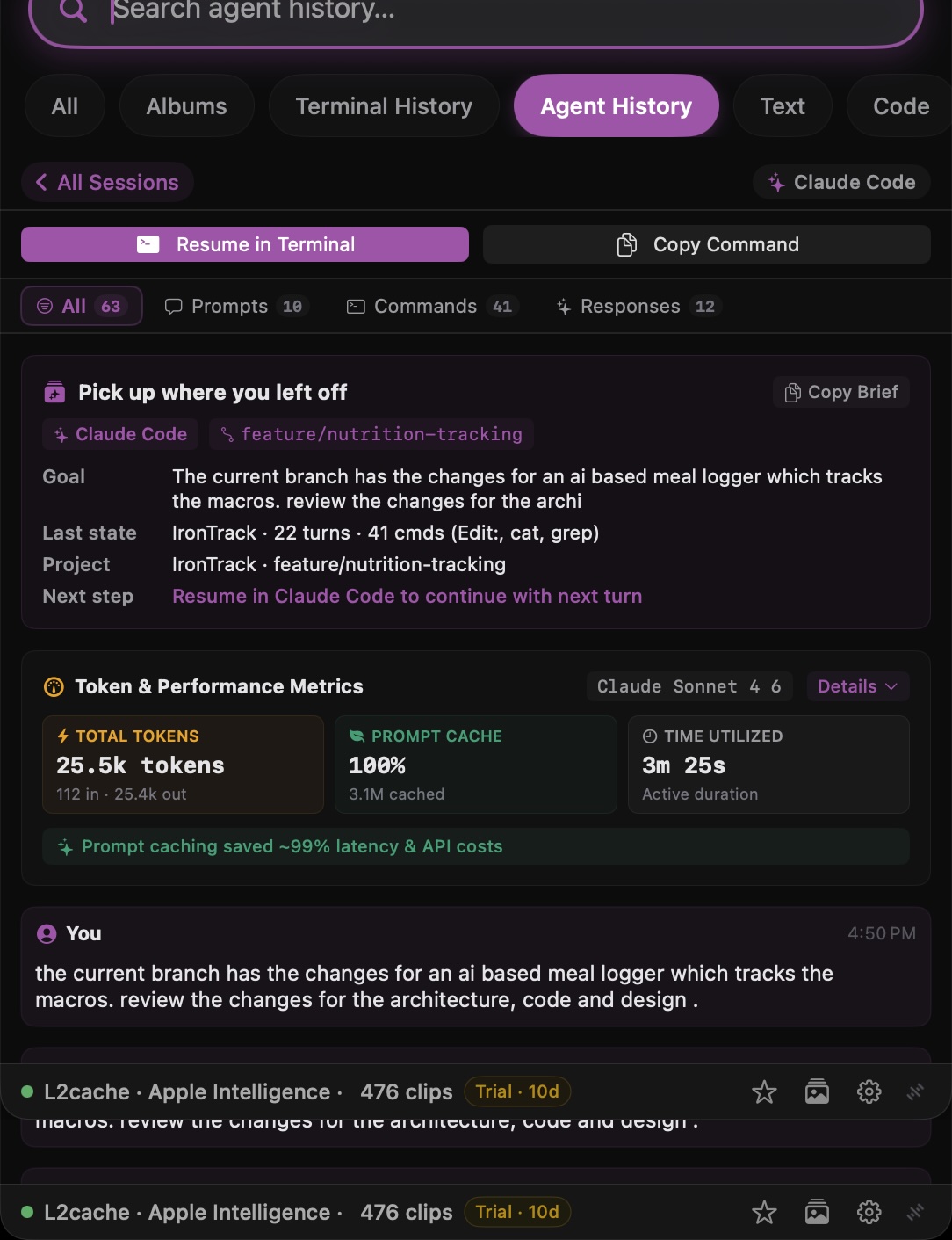 L2Cache Repository Knowledge Graph Gotchas Dashboard