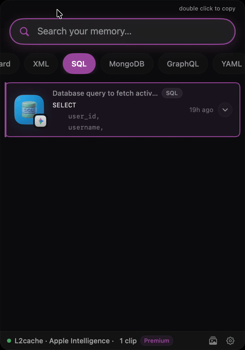 IA SQL Data Generation