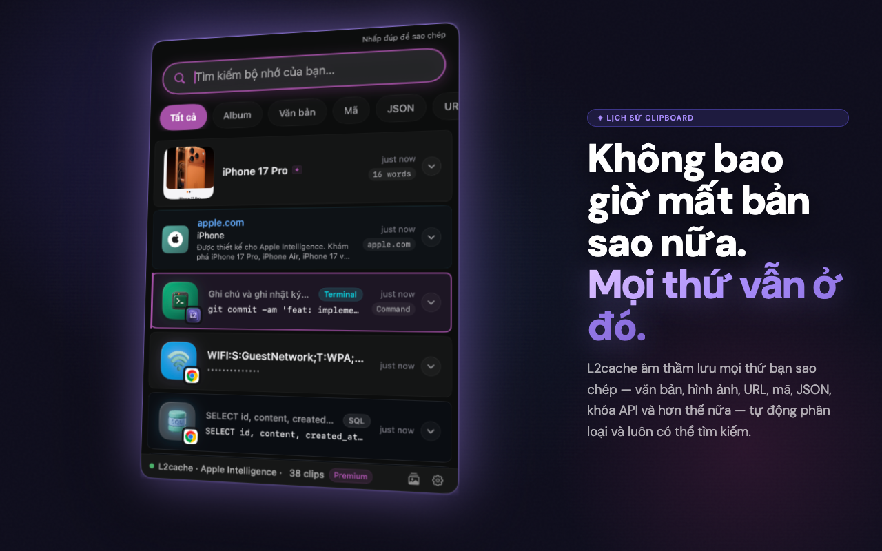 Khay nhớ tạm History — L2Cache