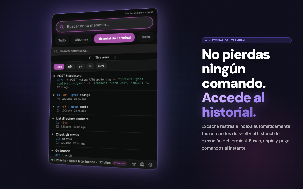 Terminal History — L2Cache