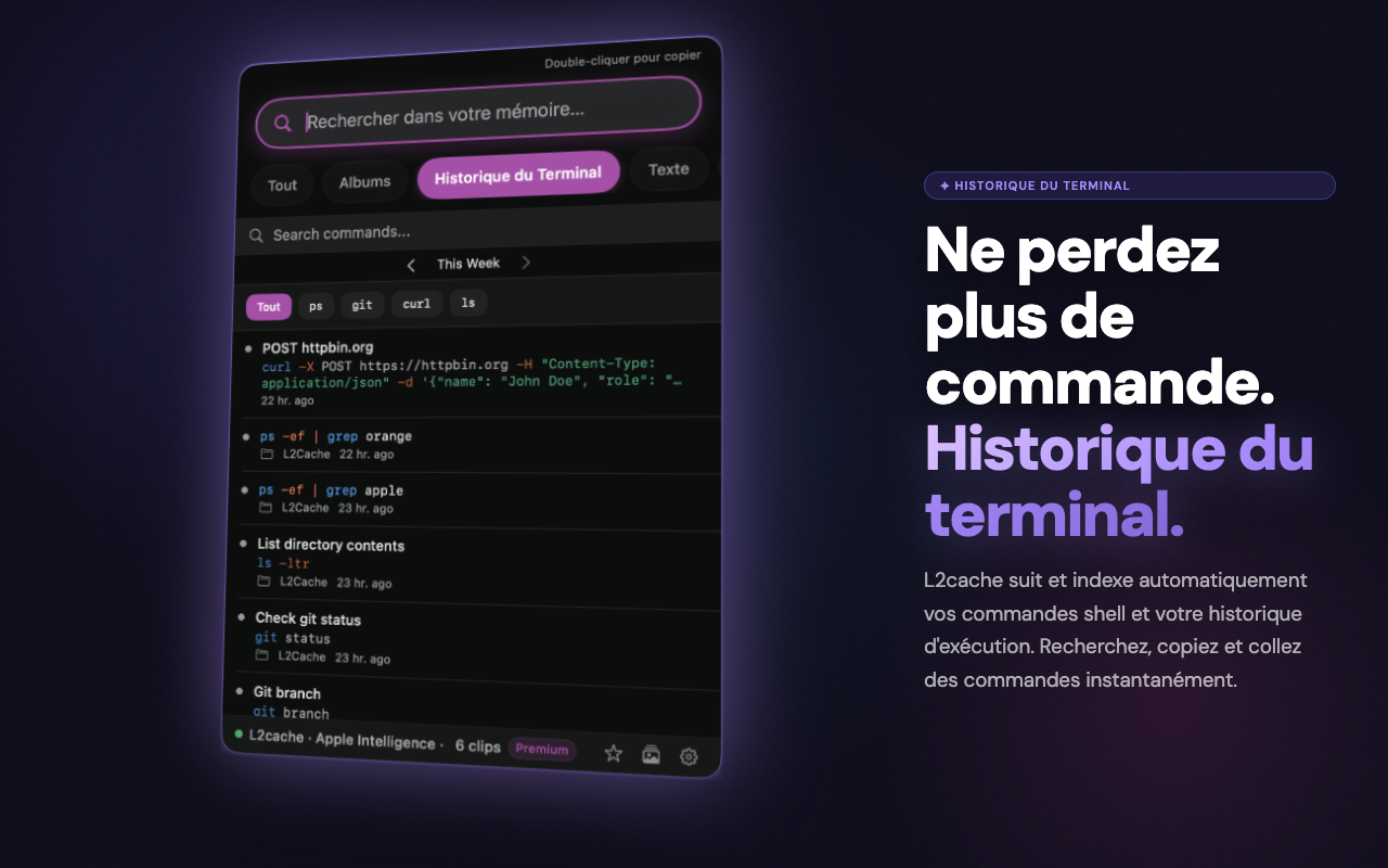 Terminal History — L2Cache