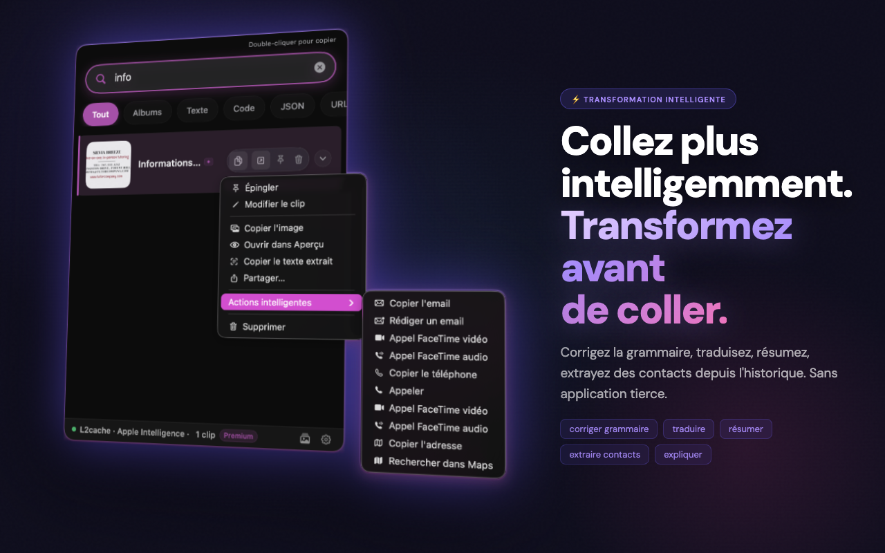 Transformation intelligente — L2Cache