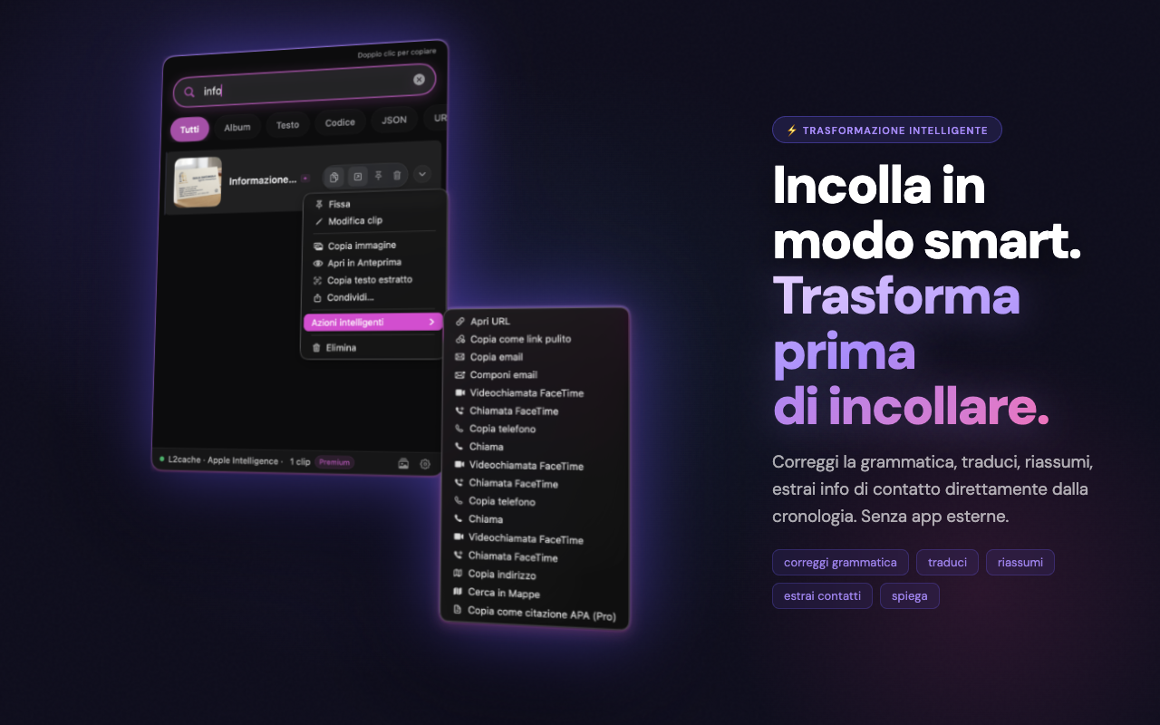 Trasformazione intelligente — L2Cache