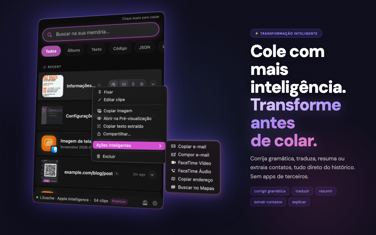 Transformação Inteligente — L2Cache
