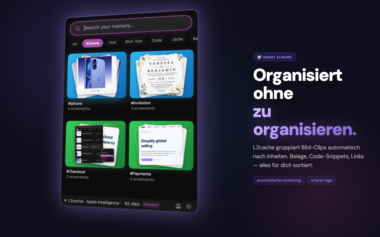 Smart Albums — L2Cache