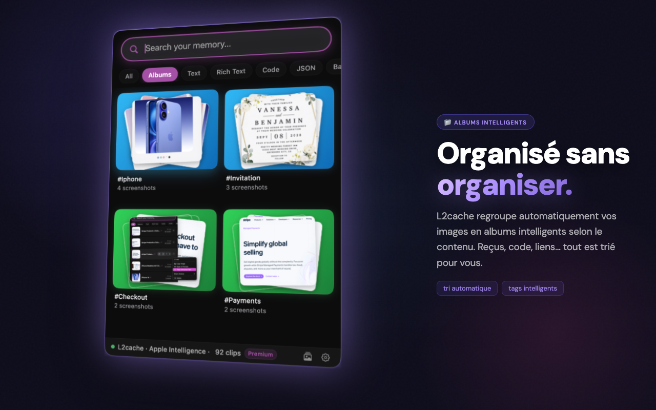 Smart Albums — L2Cache