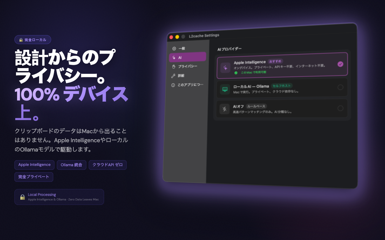 Local AI — L2Cache