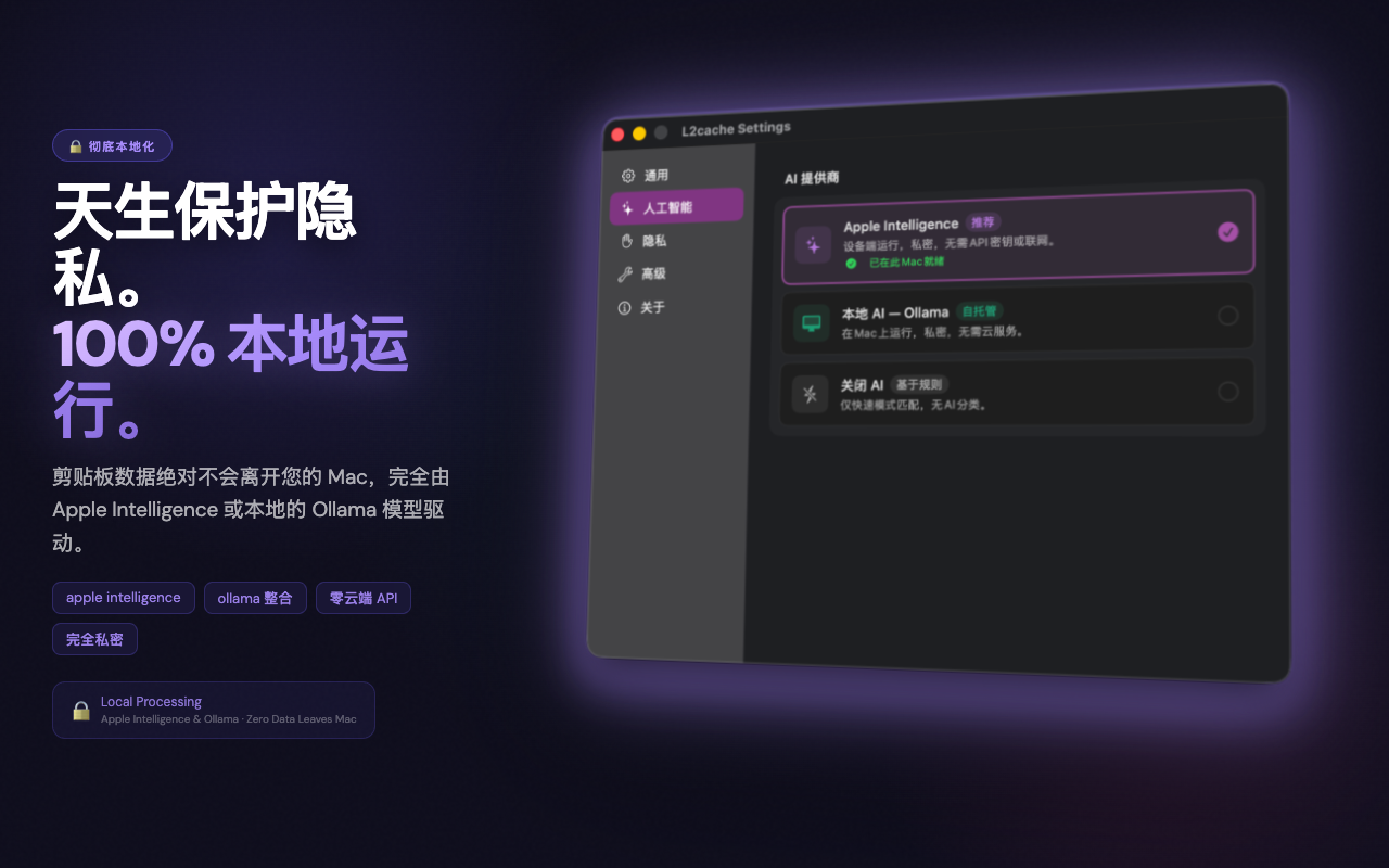 Local 人工智能 — L2Cache