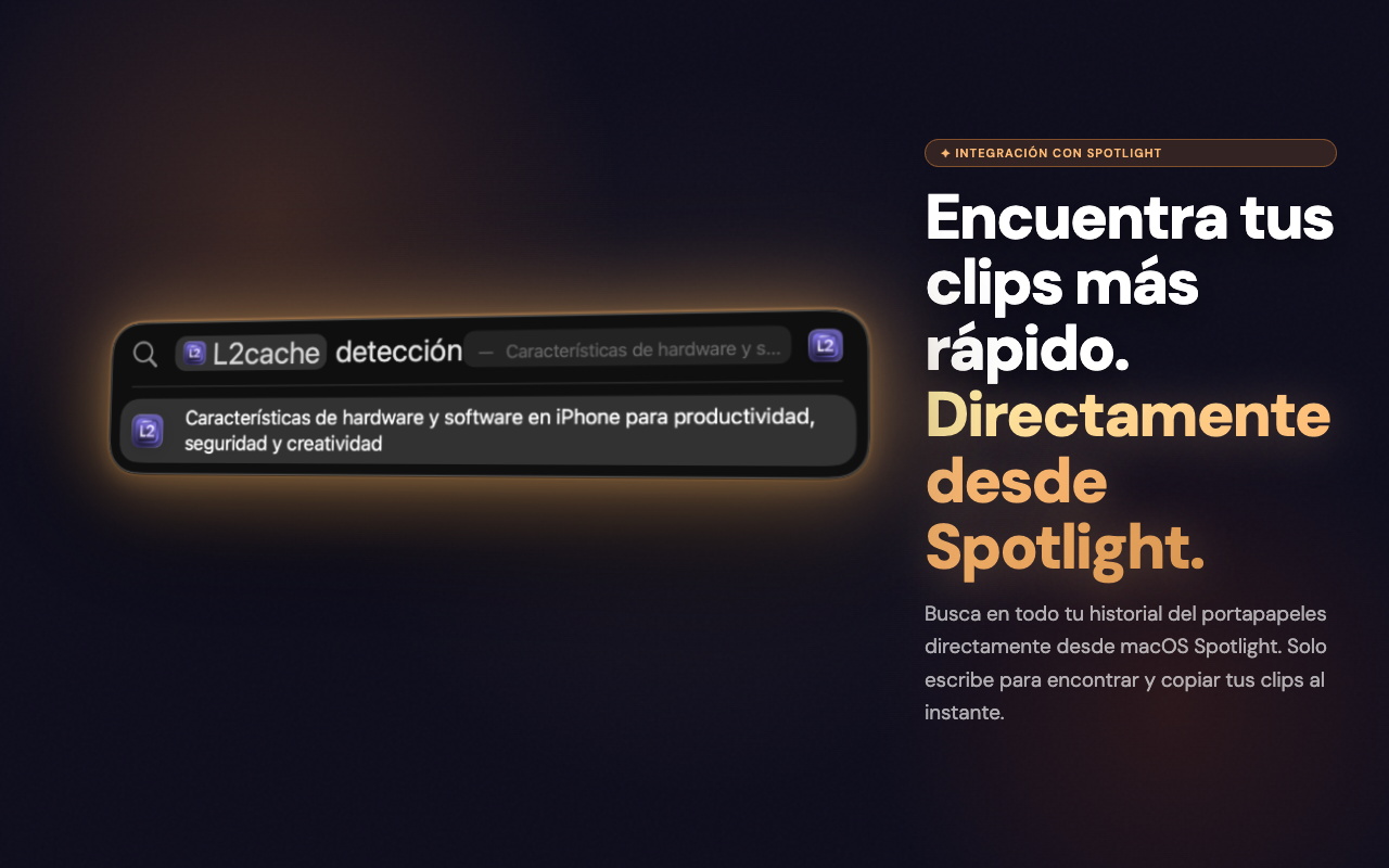 Spotlight Search — L2Cache